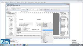 King Software  Hoe kan ik in mijn layout diverse velden onder elkaar uitlijnen [upl. by Airotkciv]