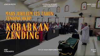 MARS JUBILEUM 125 TAHUN ZENDING HKBP  KOBARKAN ZENDING OFFICIAL MUSIC 🎶✨ [upl. by Nicolella]