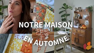 Notre maison en automne  HOME TOUR [upl. by Weider]