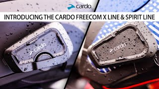 Introducing the Cardo FREECOM X line amp SPIRIT line [upl. by Leahcimauhsoj93]