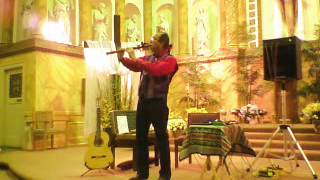 Taos Vespers  Ronald Roybal  Native American Flute from Santa Fe New Mexico [upl. by Zimmer446]