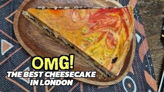 We Tried LONDONS BEST CHEESECAKE OMG [upl. by Yznel]