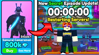 😱NEW SECRET UPDATE🔥5 MILLIONS GEMS for FREE🤑 Toilet Tower Defense [upl. by Joann]