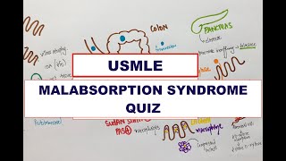 Malabsorption Syndrome Celiac Whipple Lactose Intolerance amp more  Dxylose  MCQ  USMLE [upl. by Hartman]