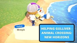 How To Help Gulliver Find Communicator Parts  Animal Crossing New Horizons [upl. by Elletsirhc]