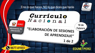 Taller Sesiones de Aprendizaje  01 [upl. by Gratt]