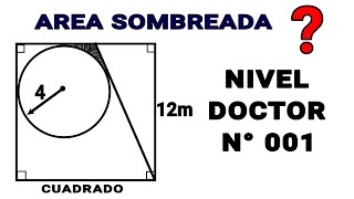 Demuestra que sabes El 95 No lo hace🔴🔴🔴Calcula el Área Sombreada😳😡 [upl. by Lipski]