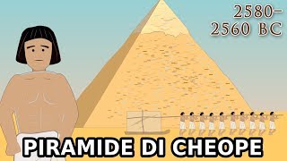 La STORIA delle PIRAMIDI la Piramide di Cheope Giza [upl. by Corabella819]