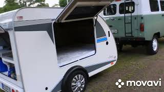 BUCHANKA 2206 JUBILÄUMSMODELL quotset upquot Einbauten und der quotTMC25quot TeardropCamper von Tomplan [upl. by Wong]