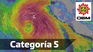 Willa se intensifica ya es categoría 5 OEM [upl. by Harris]