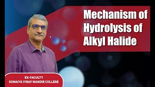 Mechanism of Hydrolysis of Alkyl Halide  Chemistry Class 12  JEE NEET MHTCET [upl. by Shevlo]