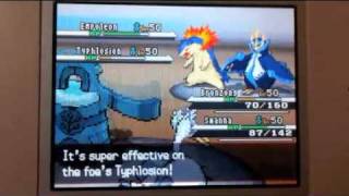 Pokemon Black amp White Trick Room Team  WiFi Random Matchup [upl. by Oiled108]