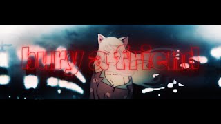 ˡᵒᵒᵖᵛᵉᵐᵇᵉʳbury a friend  bakemonogatari amv [upl. by Tirrej]