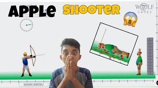 Apple Shooter game on online game \\ viral gameplay 💥💫☠️🔥🔥😈 [upl. by Noiraa]