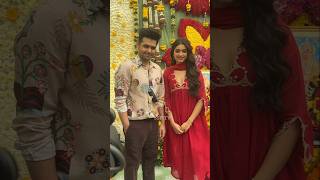 RAM POTHINENI amp BHAGYASHRI BORSE New Movie Opening RAPO22  SSP TV [upl. by Nednyl]