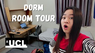 UCL一星期180镑宿舍内部大公开！受不了室友？？ UCL Dorm Room Tour  英国留学日记 [upl. by Giordano]