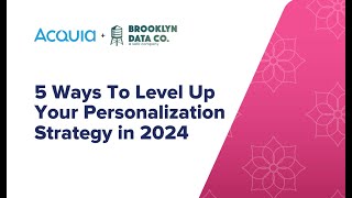 5 Ways to Level Up Your Personalization Strategy in 2024 [upl. by Azarcon]