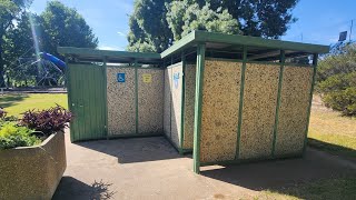 Heidelberg Forge Public Toilet at Adelong Park in Aelong NSW [upl. by Dikmen]