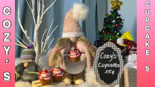 We have a new Gnomesville Character She’s part of our Christmas Village her name is Cozy Cupcakes [upl. by Tterag999]