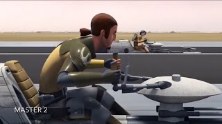 Ezras first meet with The Ghost crew Star Wars Rebels Spark of Rebellion HD [upl. by Eessac]