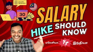 Malaysia vs India Company Salary Hike  What is the average salary increment in Malaysia [upl. by Barr]