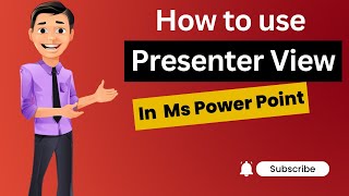 How to use the Presenter View in PowerPoint  Presenter View in Ms Power Point [upl. by Kriss]