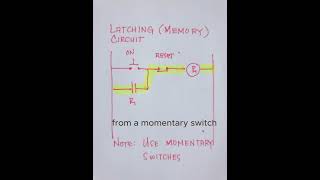 How to Build a Memory Latching Circuit with Relay and Reset Button [upl. by Worth]