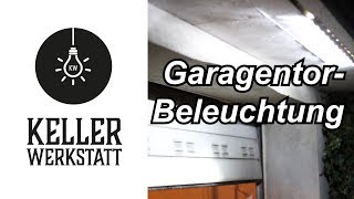 Garagentorbeleuchtung  Lichtleiste für Garage  LEDLeiste für Garage [upl. by Oilcareh554]