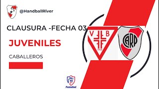 SAG BALLESTER vs RIVER JUVENILES MASCULINO FECHA 03 CLAUSURA 2024 [upl. by Mushro234]