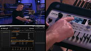 Yamaha  DTX10 amp DTXPROX  Controlling A DAW With The DTXPROX Module Cubase Version [upl. by Hewett196]