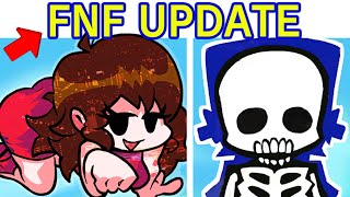 Friday Night Funkin Update  FULL WeekEnd 1  Cutscenes FNF Update BFGFPico Its not Week 8 [upl. by Aihsa]