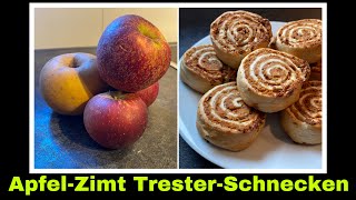 Apfelschnecken mit Zimt und Blätterteig  Apfel Trester Rezept  Selbstversorgung Äpfel [upl. by Eerahc249]