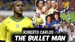 How great is Roberto Carlos remembering the legend of power shoot  Real Madrid  Brazil [upl. by Madelina]