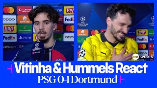 quotTHIS IS INCREDIBLEquot  Vitinha amp Mats Hummels  PSG 01 Dortmund  UEFA Champions League [upl. by Lida374]