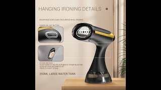 Portable Handheld Garment Steamer [upl. by Catriona897]