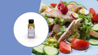 Vissalade met Mosterd Dille Dressing  Koolhydraatarm Recept  Protiplan [upl. by Hebe763]