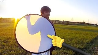 Cheap Lighting Reflectors for YOUTUBE  QUICK FX [upl. by Questa809]