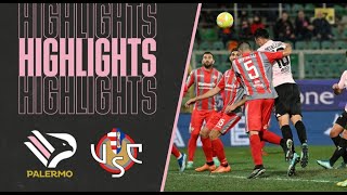 PalermoCremonese 32  HIGHLIGHTS 19ª giornata Serie B 2324 [upl. by Nadeau]