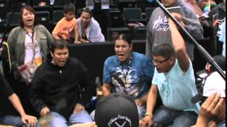 Whitefish Jrs Double Beat  Manito Ahbee 2014 [upl. by Acinomaj135]