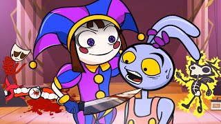 Pomnis Evil Twin FULL VIDEO She Kills The Amazing Digital Circus Characters Cartoon Animation [upl. by Elpmid853]