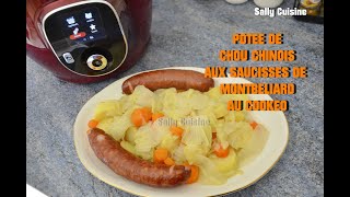 POTÉE DE CHOU CHINOIS AUX SAUCISSES DE MONTBÉLIARD  SALLY CUISINE Episode 40 [upl. by Schulz]