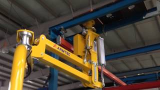 Armtec articulated rigid arm industrial pneumatic manipulator [upl. by Clemence]