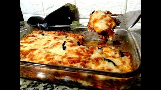 Berinjela Gratinada com Carne Moida no Forno 🍆 [upl. by Sualk]