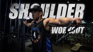 4 SHOULDER Exercises on PUSH DAY  KEN HANAOKA [upl. by Bartel]