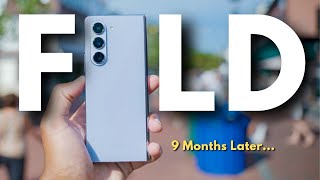 Galaxy Fold 5 Review 9 Months Later Long Term Review A True Lifestyle Companion [upl. by Naryt]