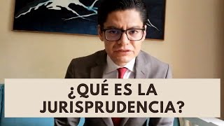 La jurisprudencia [upl. by Elram420]