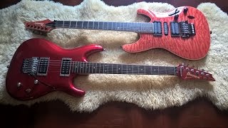 Ibanez JS1200 vs S5470Q shootout [upl. by Dieball]