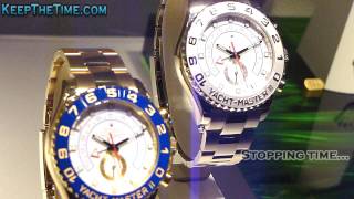 Rolex YachtMaster II 116681 Baselworld Watches [upl. by Tippets]