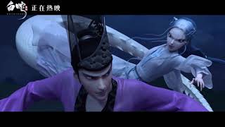 White Snake movie白蛇缘起  fight against the young Taoist priest [upl. by Amelina]