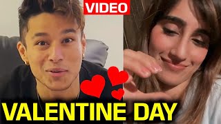 Pratik Sehajpal amp Akasa Singh to Celebrate Valentines Day Together  Akasa REACTS on Prakasa Fans [upl. by Dinan]